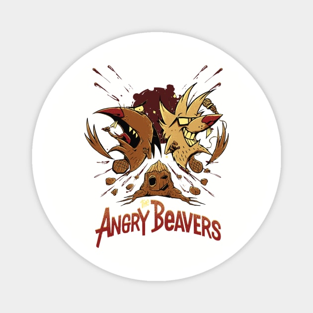 Angry Beavers Magnet by Bodya